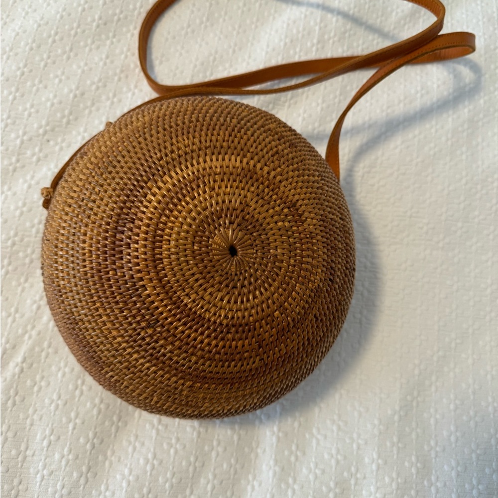 Circle Rattan Bag - Picture 2 of 4